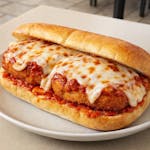 Chicken Parmigiana with Cheese Sandwich