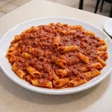 Mostaccioli with Meat Sauce