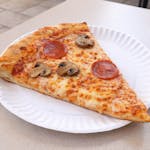 Two Toppings Pizza Slice
