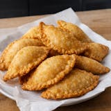 Pierogies Deep Fried to a Golden Crisp 