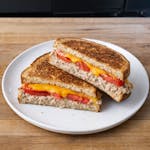 Tuna Melt with Tomato Sandwich 