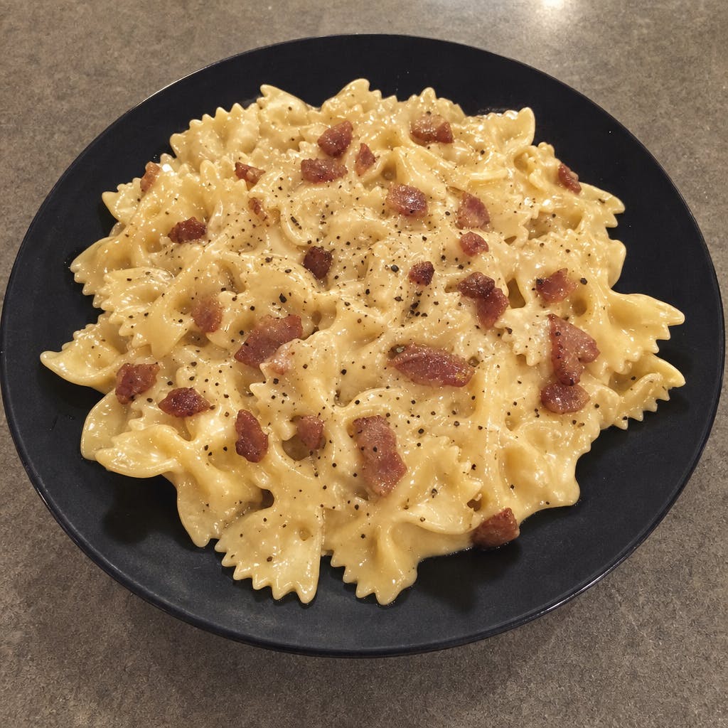 Farfalle Carbonara