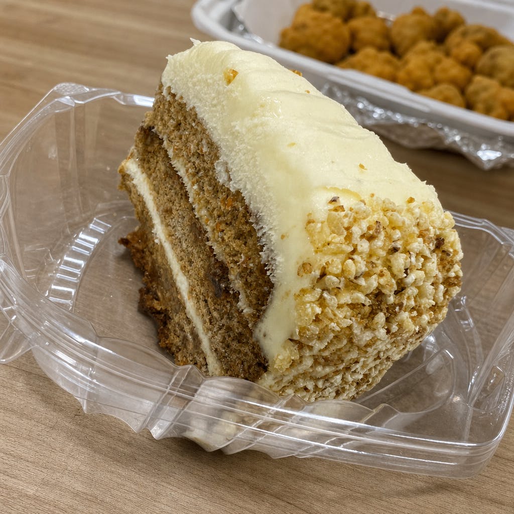 Carrot Cake Slice