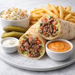 Beef Shawarma Wrap Comb