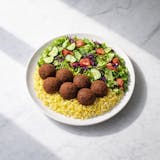 Falafel Vegan Over Rice