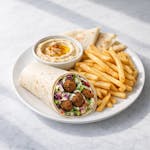 Falafel Vegan Wrap Comb