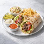 Koufta Kebab Wrap Comb