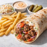 Lamb Kebab Wrap Comb