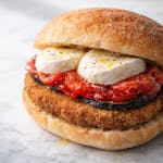 Fried Eggplant Sandwich