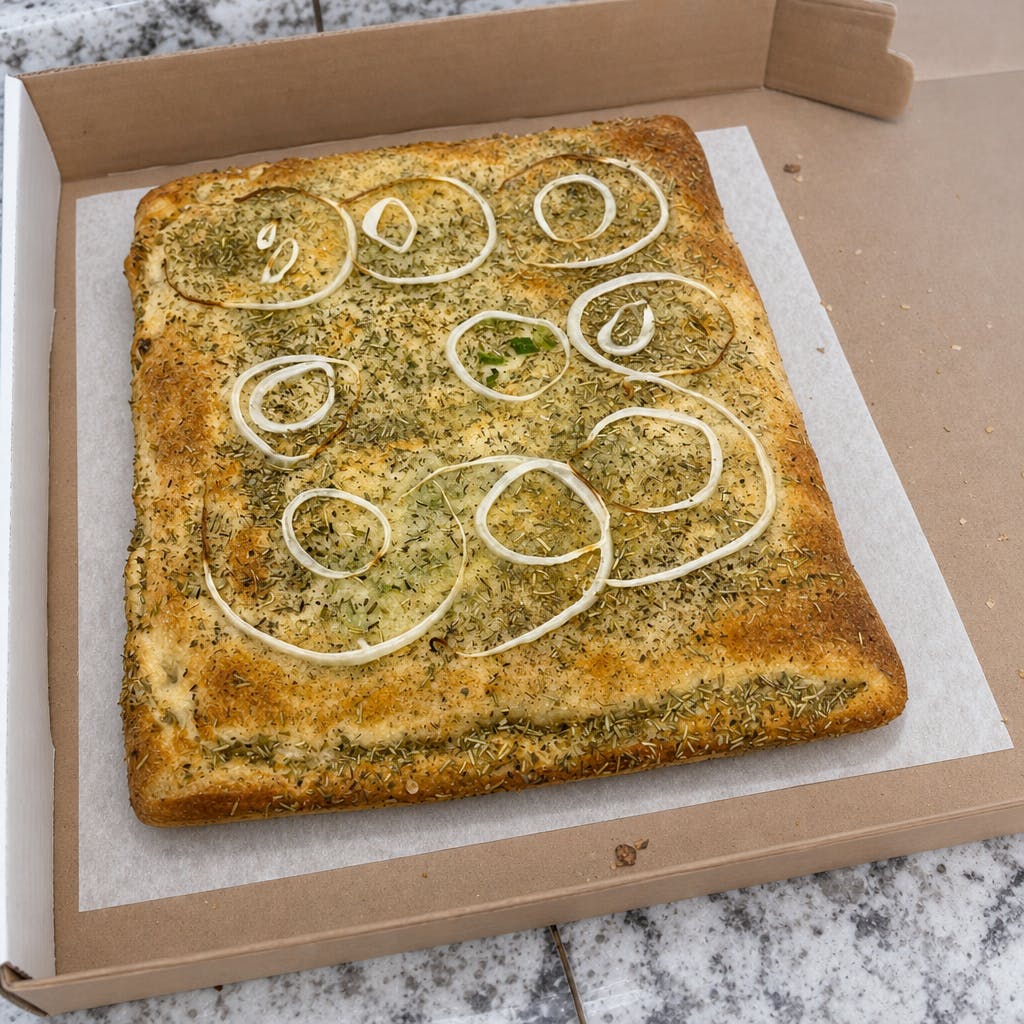 Double Crust White Pizza