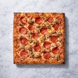 Pepperoni & Sausage Square Pizza