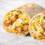 Potato & Egg Wrap