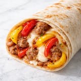 Sausage & Peppers Wrap
