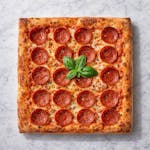 The Mamma Mia Pepperoni Square Pizza
