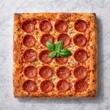 The Mamma Mia Pepperoni Square Pizza