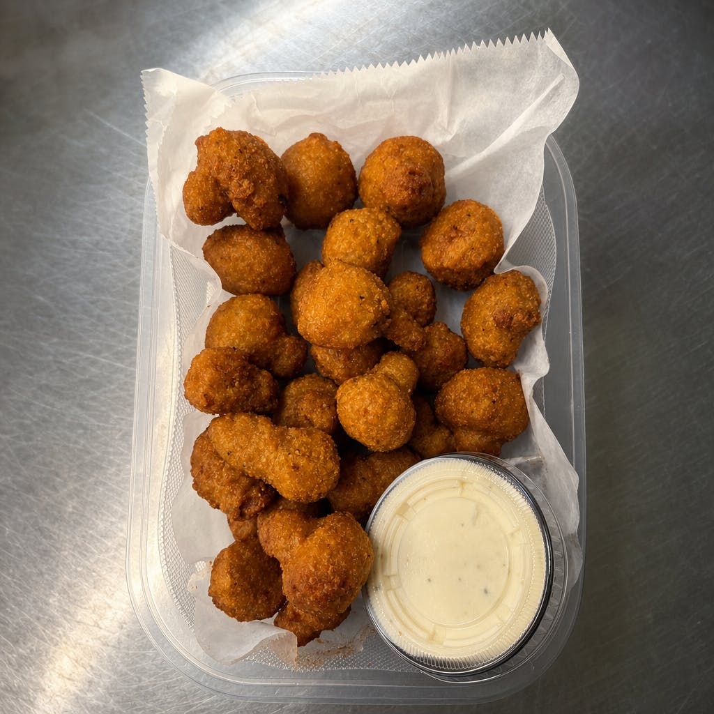 Battered Mushrooms