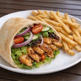 Any Pita with Fries Lunch