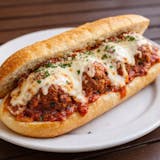 Meatball Parmigiana Grinder