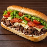 Pepperoni Steak Grinder