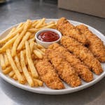 Chicken Fingers with Fries