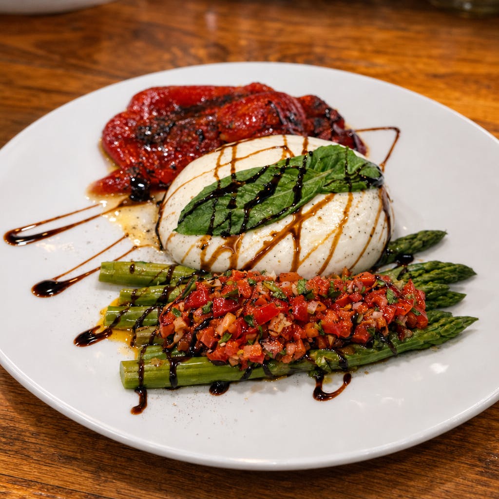 Fresh Mozzarella & Roasted Peppers