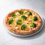 Broccoli Chicken Corn Pizza 