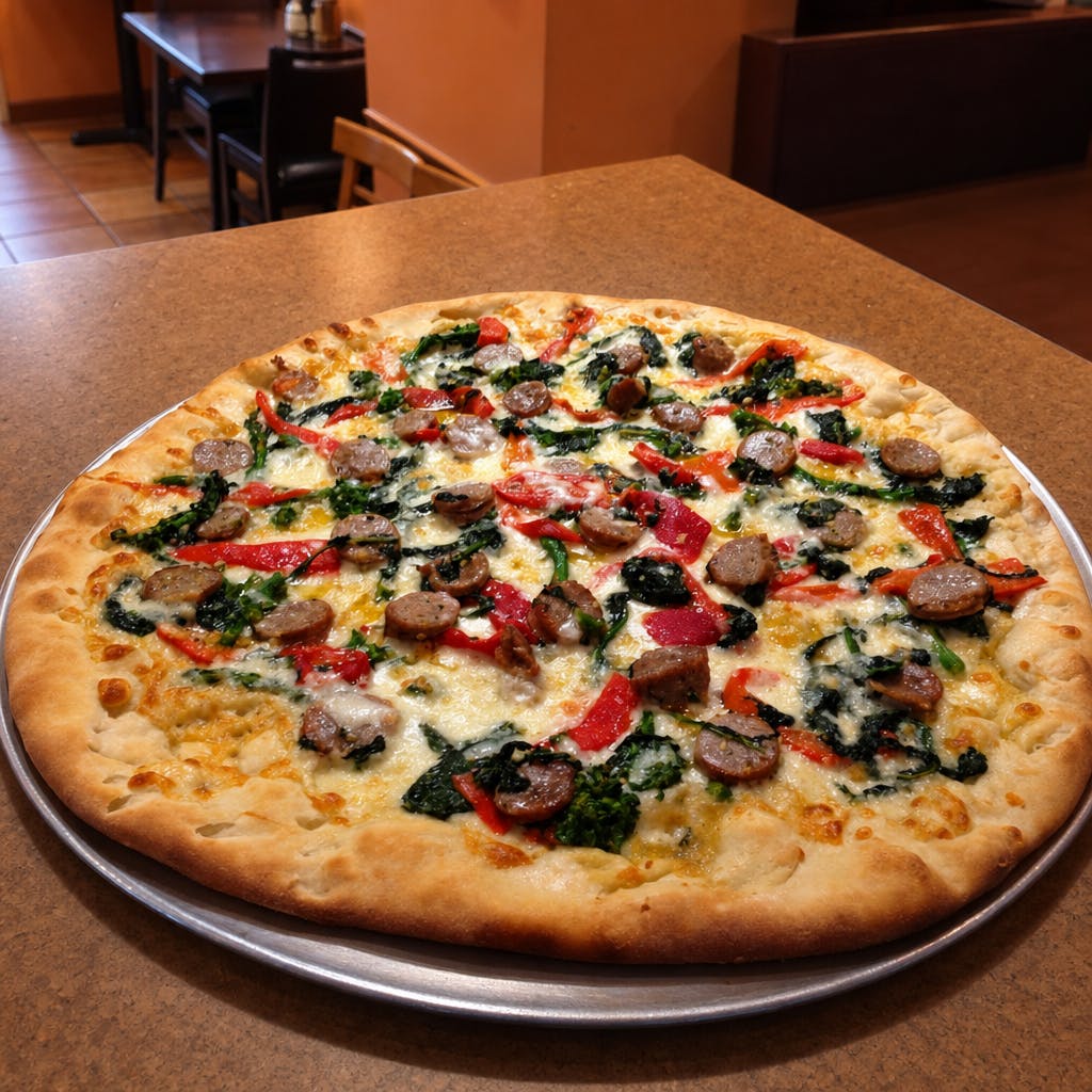Three Toppings New York Style Pizza