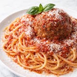 Spaghetti with Meatball Entree