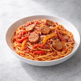 Spaghetti with Sausage & Peppers Entree 