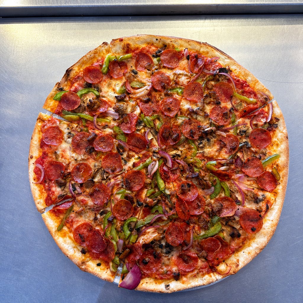 Supreme Pizza Slice