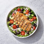Greek Salad with Chicken 