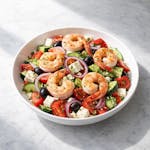 Greek Salad with Shrimp