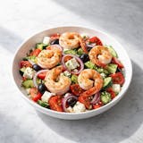 Greek Salad with Shrimp