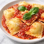 Kid's Cheese Ravioli with Marinara Sauce