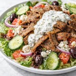 Pap's Salad with Gyro