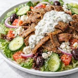 Pap's Salad with Gyro
