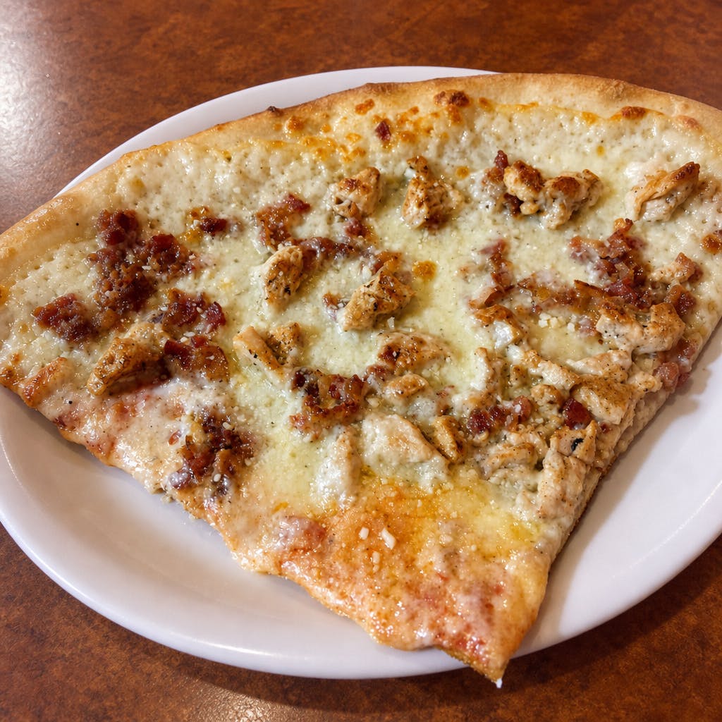 Chicken Alfredo Pizza