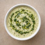 Cup of Pesto Cream