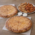 #3. Two Large Pizza with One Topping & 20 Wings (Plain or Sauced) - Special