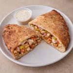 Chicken Kebob Calzone