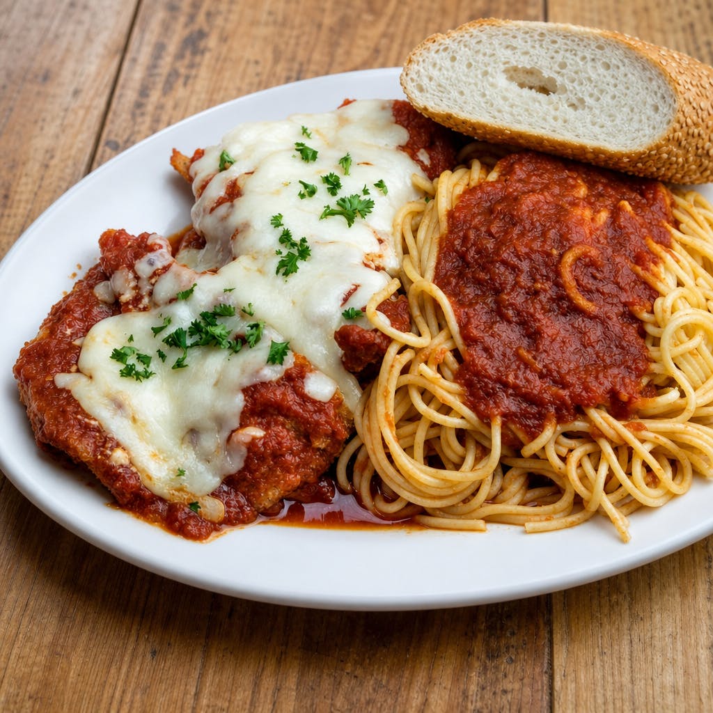 Chicken Cutlet Parmigiana