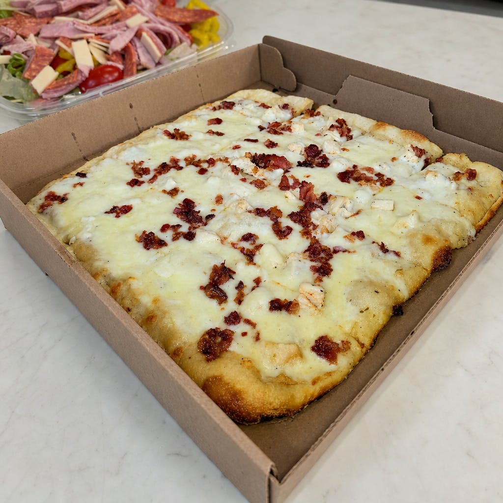 Chicken Bacon Ranch Pizza