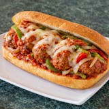 MEATBALL WITH CHEESE, PEPPERS & ONIONS HOAGIE