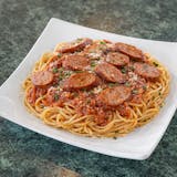 SPAGHETTI WITH SAUSAGE