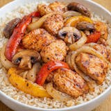 Chicken stir fry bowl
