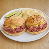 Super Pastrami Sandwich