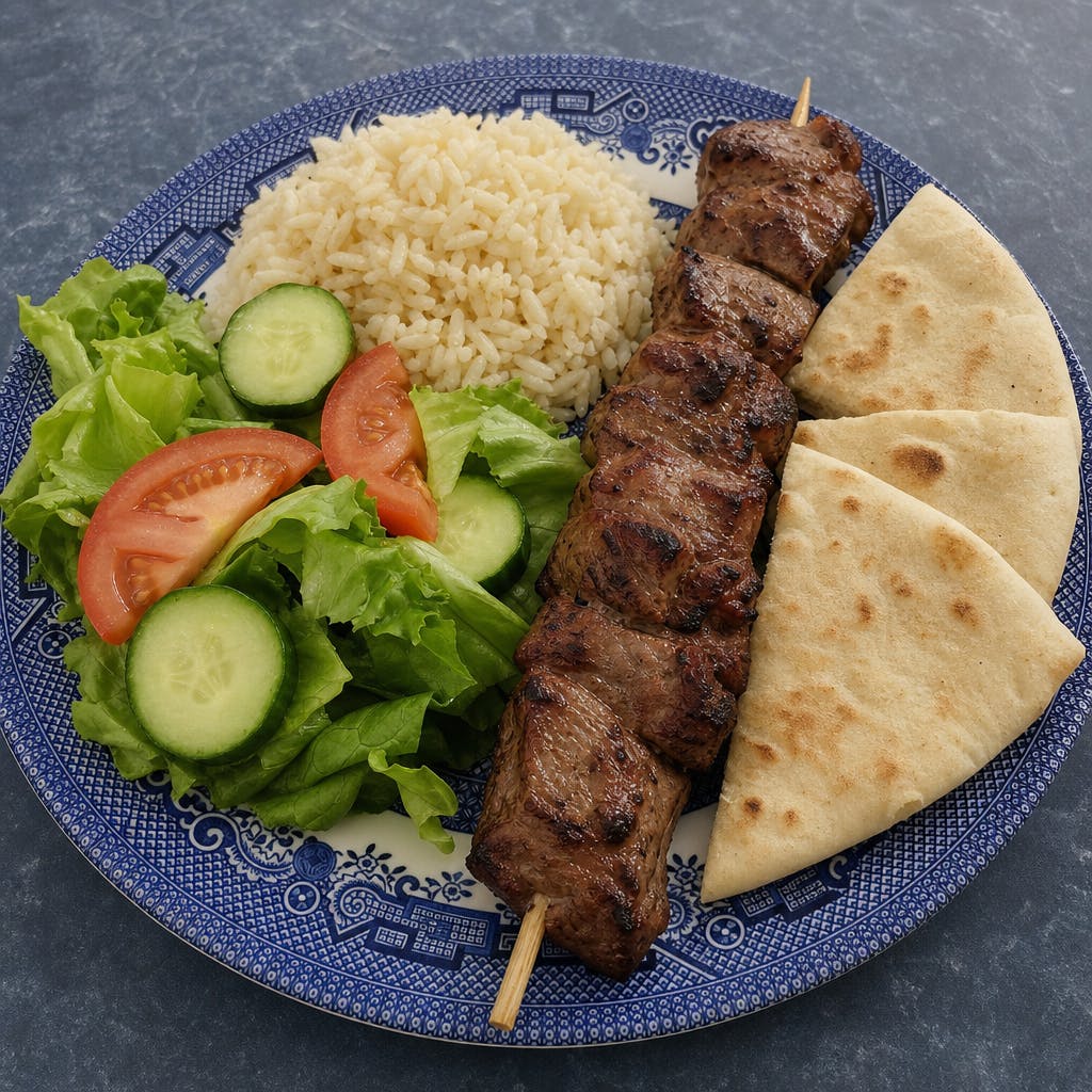 1 Lamb Kebob Dinner