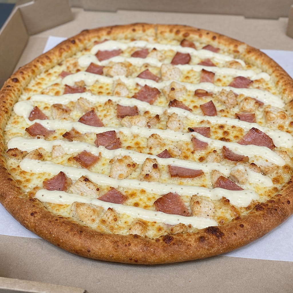 Chicken Bacon Ranch Pizza