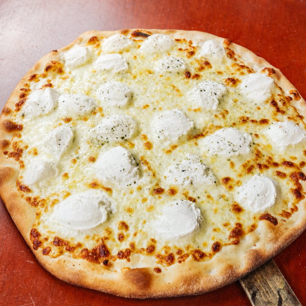White Ricotta Special Pizza