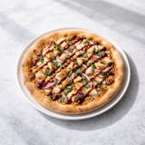 BBQ Chicken Pizza with No Red Sauce